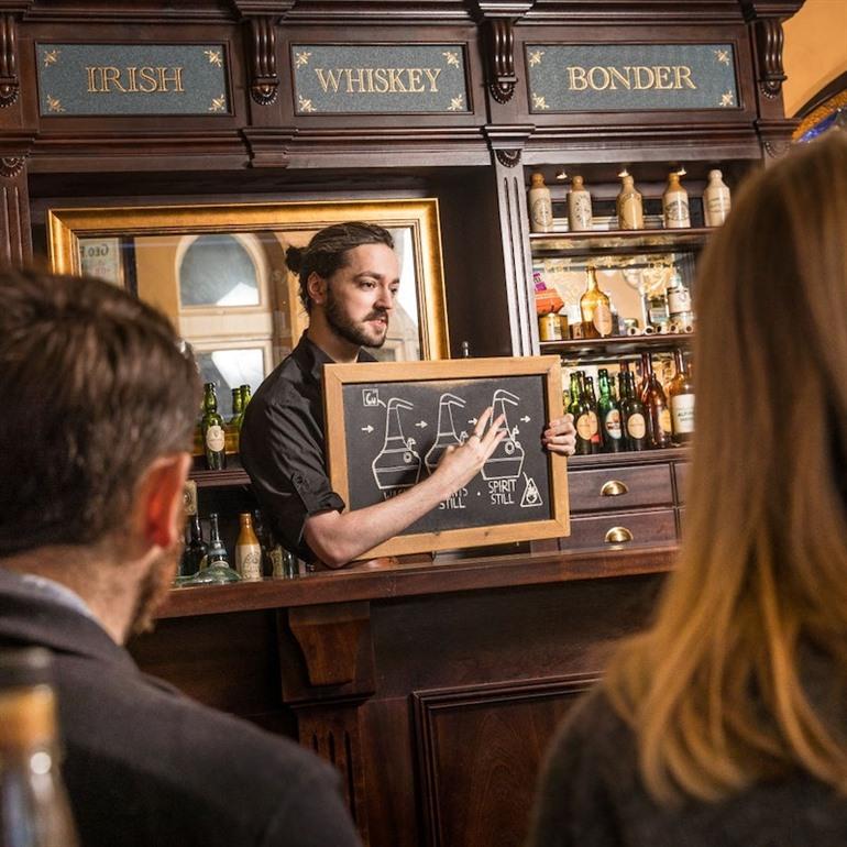 Bezoek het Irish Whiskey Museum in Dublin