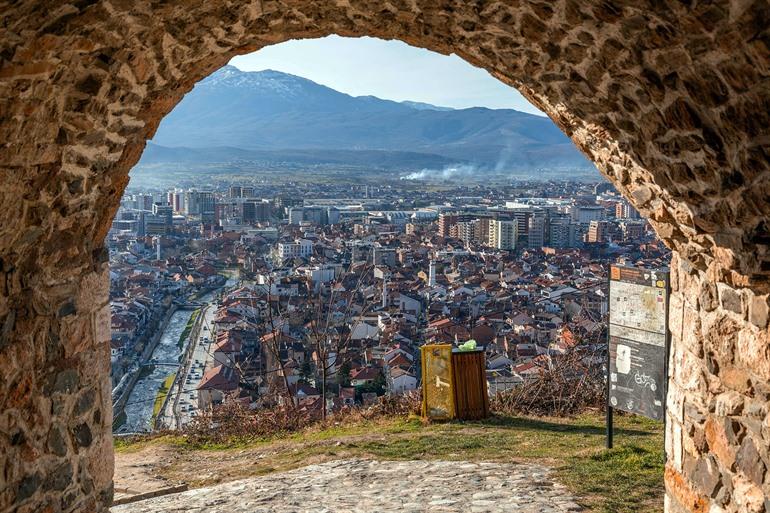 Bezoek het kasteel van Prizren