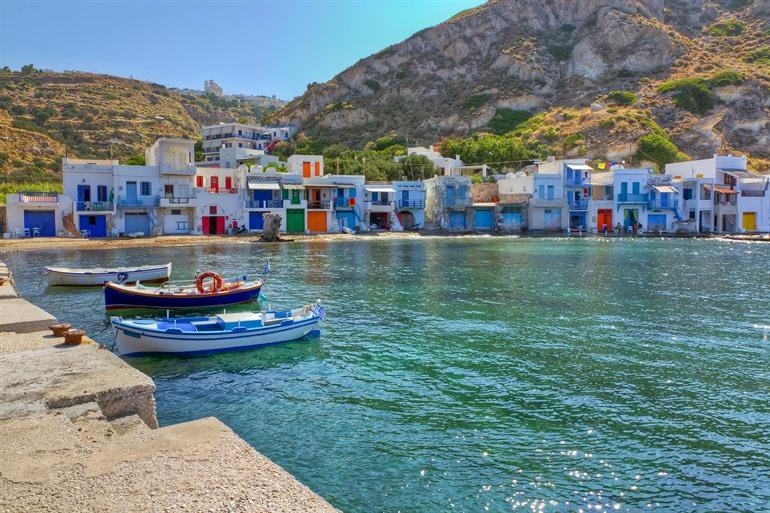 Bezoek het kleurrijke vissersdorpje Klima, Milos