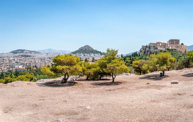 Bezoek ook de heuvel Pynx in Athene, Griekenland