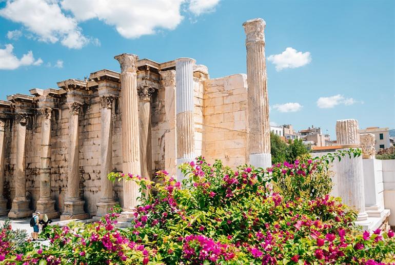 Bibliotheek van Hadrianus, Athene