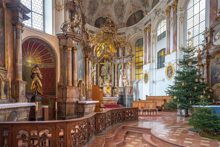 Binnen in de Augustinerkirche