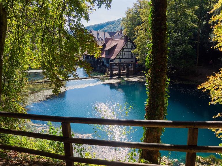 Blautopf in Blaubeuren, Baden-Württemberg