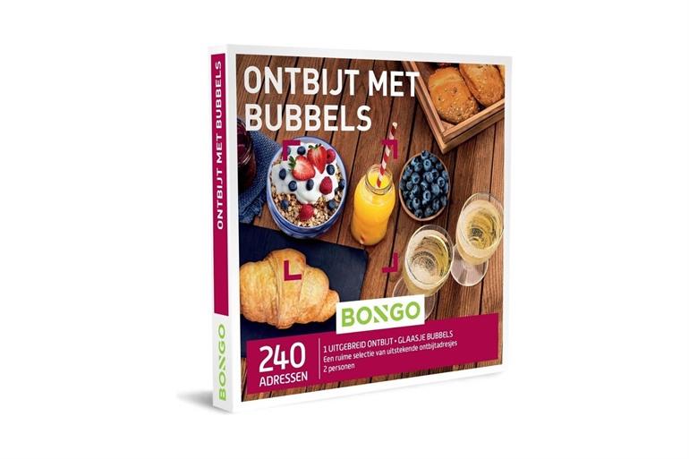 Bongo bon ontbijt met bubbels