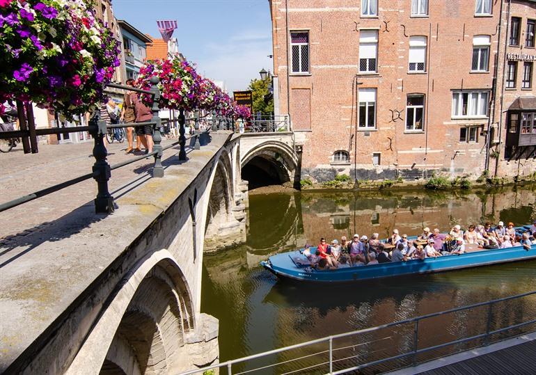 Boottochtje over de Binnendijle, Mechelen