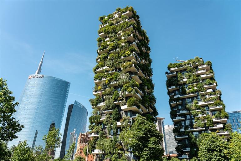 Bosco Verticale di Milano, Italië