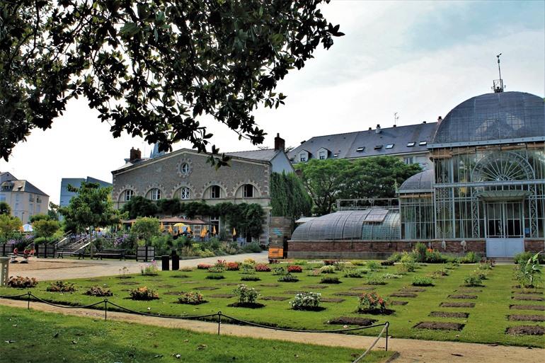 Botanische tuin in Nantes