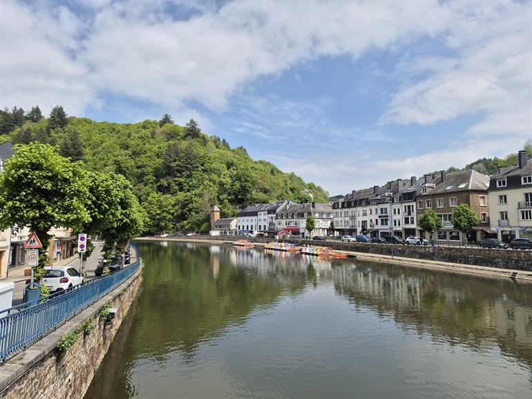 Bouillon, op de laatste etappe van de Transardennaise