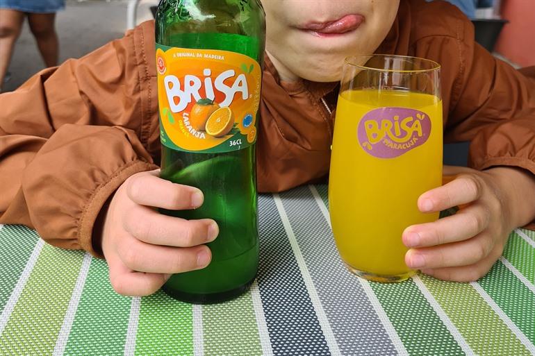 Brisa, lokale frisdrank op Madeira
