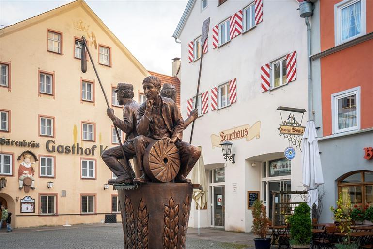 Brotbrunnen in Füssen
