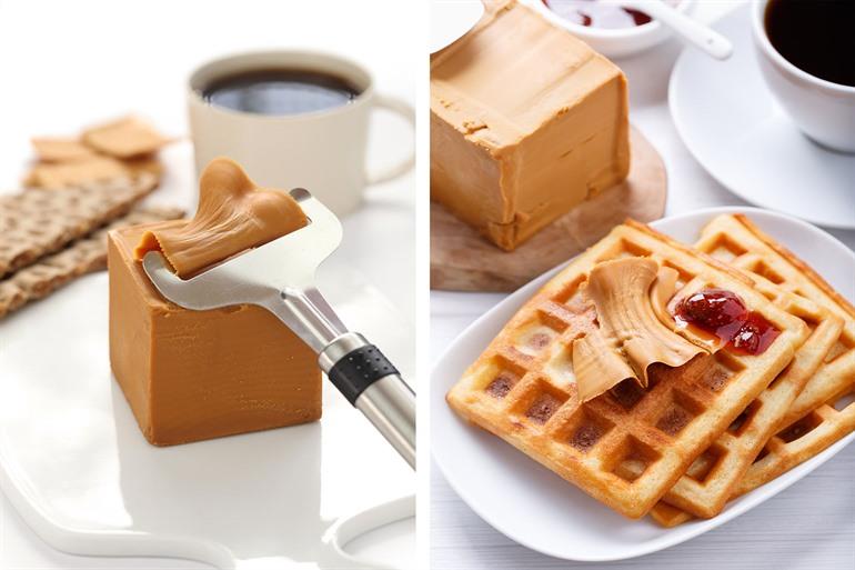 Brunost, typisch Noorse bruine kaas