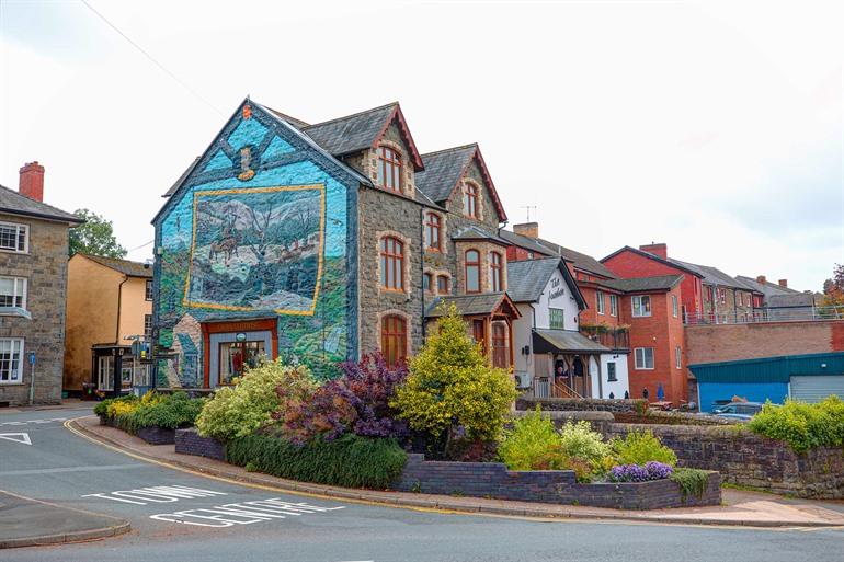 Builth Wells, karaktervolle dorpje in Wales