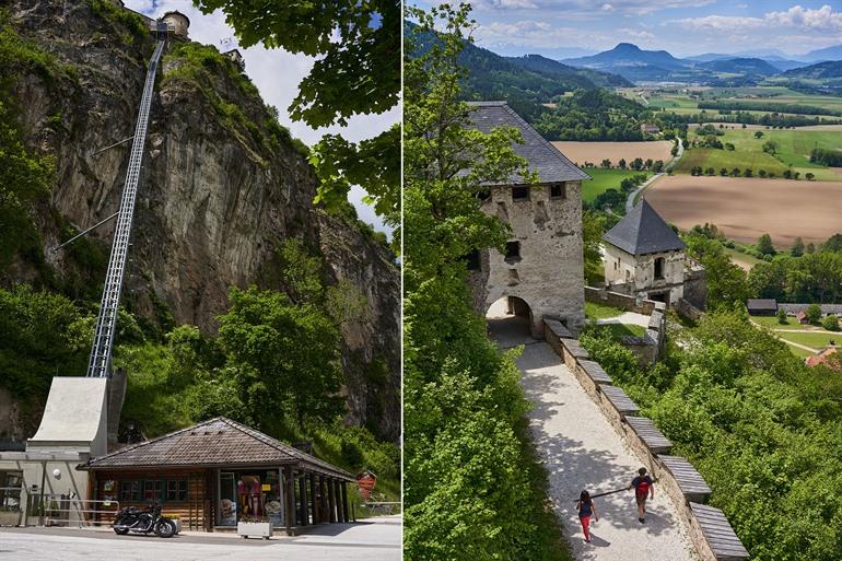 Burg Hochosterwitz in Oostenrijk