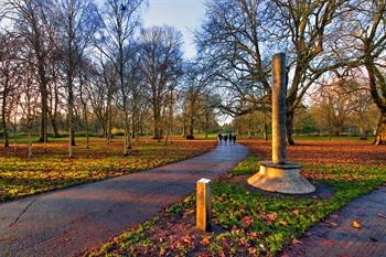 Bute Park in Cardiff, Wales 