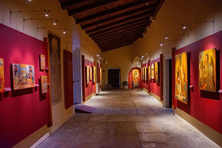 Byzantijnse Museum van Antivouniotissa in Korfoe Stad