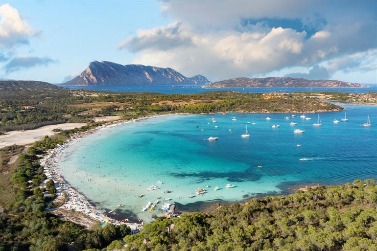 Cala Brandinchi op Sardinië