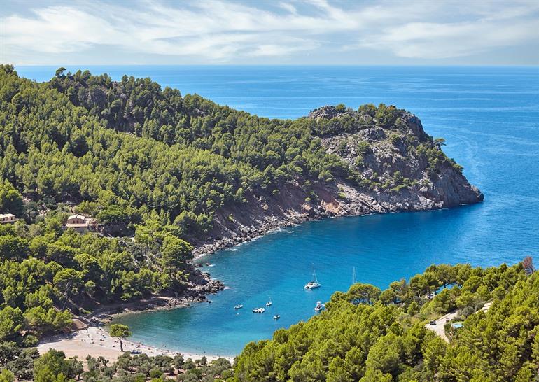 Cala Tuent op Mallorca