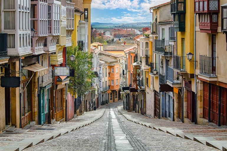 Calle Balborraz in Zamora