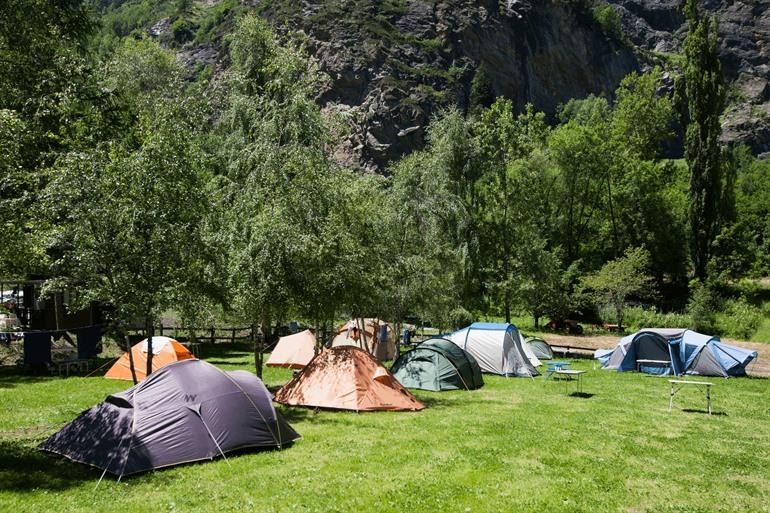 Camping Val di Rhêmes middenin het Nationaal Park Gran Paradiso