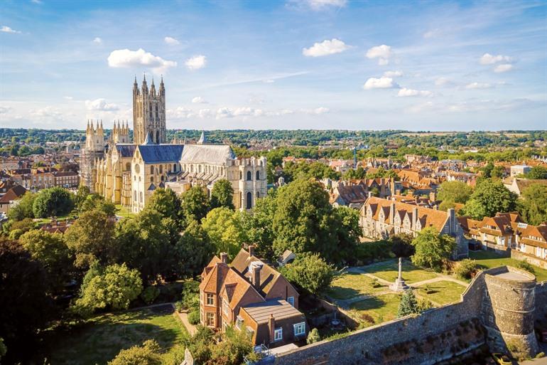 Canterbury met haar prachtige kathedraal