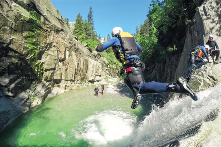 Canyoning in Interlaken