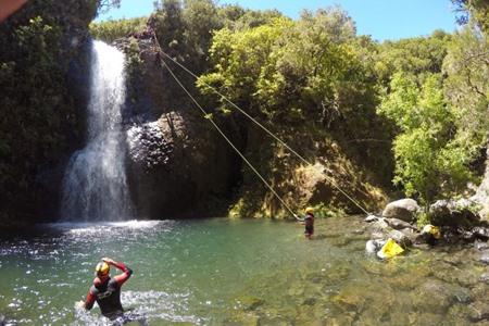Canyoningtour Niveau 2 boeken (gemiddeld)