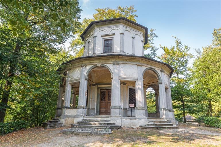 Cappella delle apparizioni o del carro, Sacro Monte d’Orta, Orta San Giolio, Piëmont