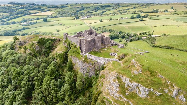 Carreg Cennen Castle, Wales