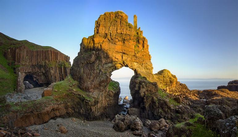 Carsaig Arches, Isle of Mull, Schotland