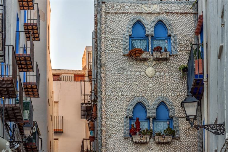 Casa de las Conchas, het schelpenhuisje van Peñiscola