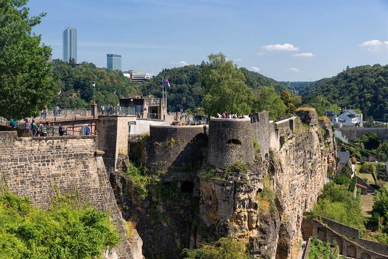 Casemates du Bock in Luxemburg bezoeken