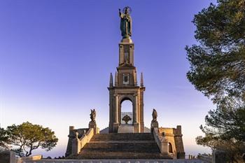 Castell de Santueri op Puig Sant Salvator, Mallorca