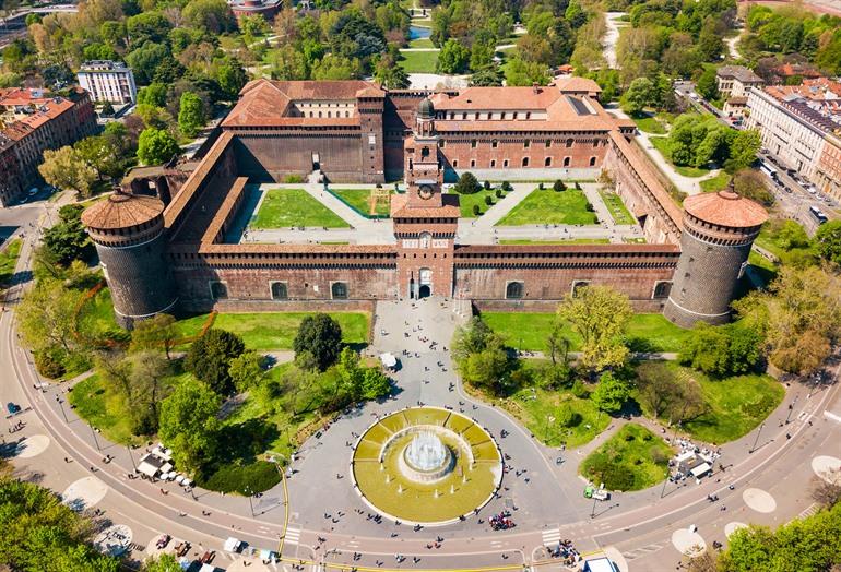 Castello Sforzesco in Milaan bezoeken
