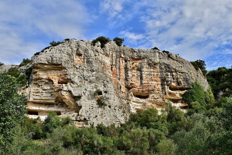 Cava d'Ispica in Sicilië