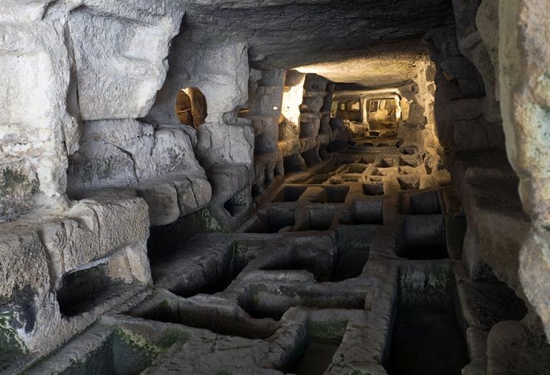 Cava d'Ispica in Sicilië