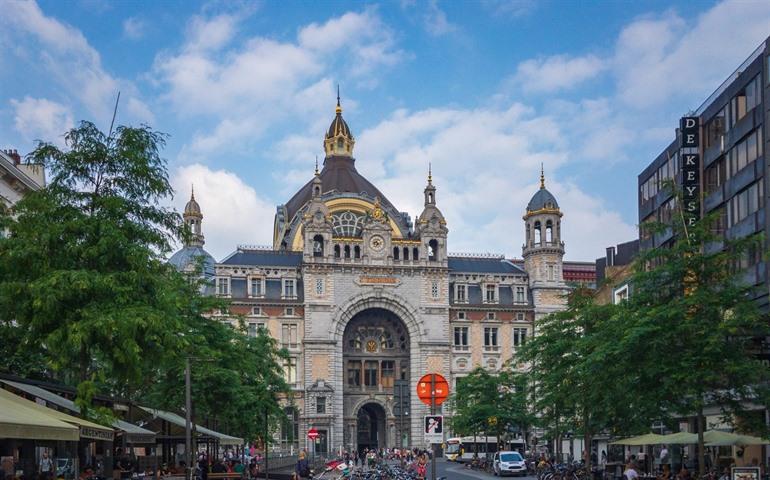 Centraal station in Antwerpen