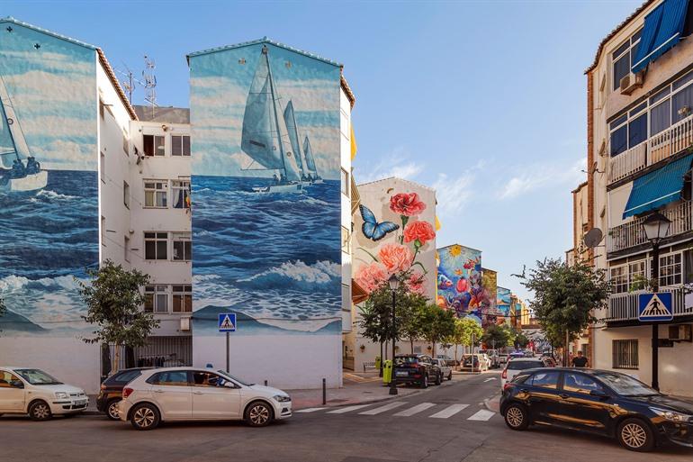 Centrum van Fuengirola, Andalusië