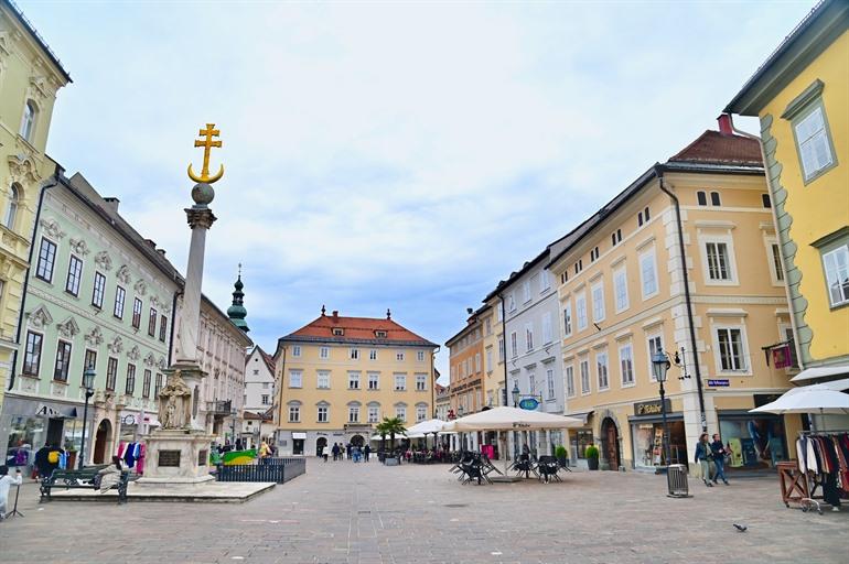 Centrum van Klagenfurt