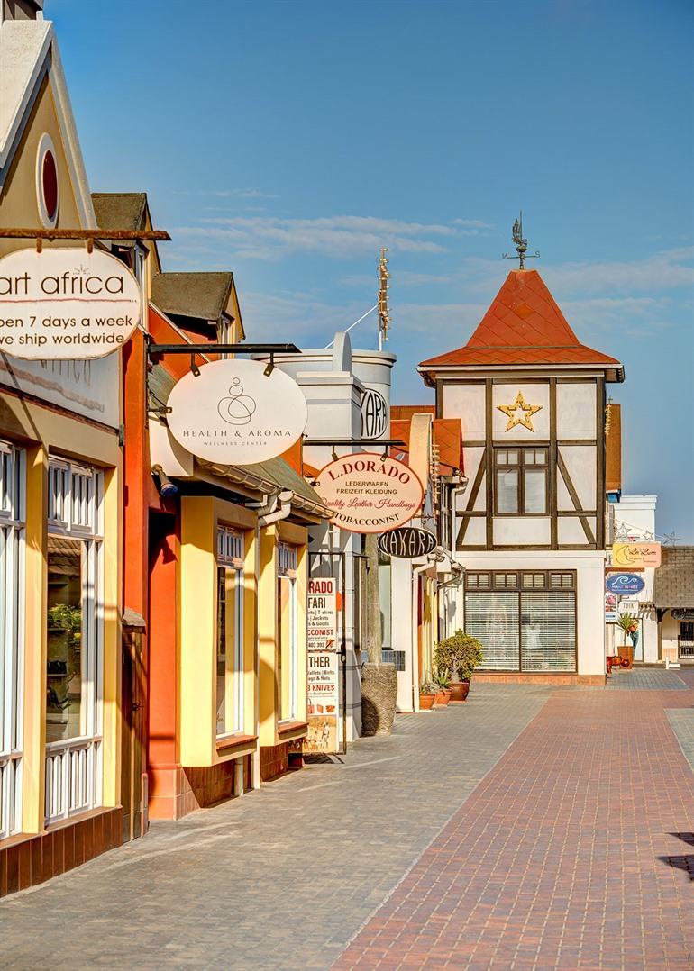 Centrum van Swakopmund