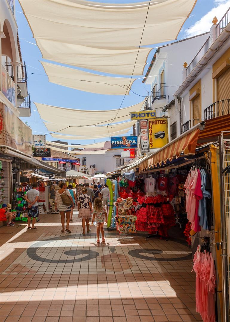 Centrum van Torremolinos