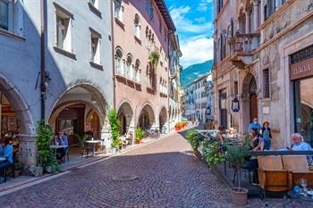 Centrum van Trento, Noord-Italië
