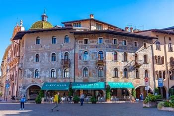 Centrum van Trento, Noord-Italië