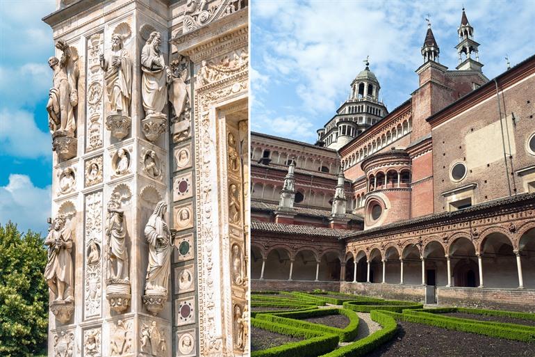 Certosa di Pavia bezoeken, Lombardije