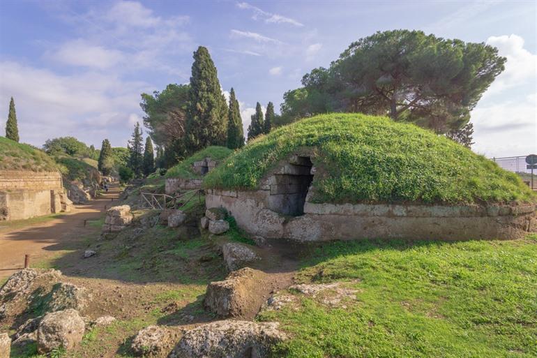 Cerveteri necropolis, Italië 