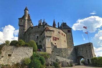 Chateau du Menthon bezoeken, Franse Alpen