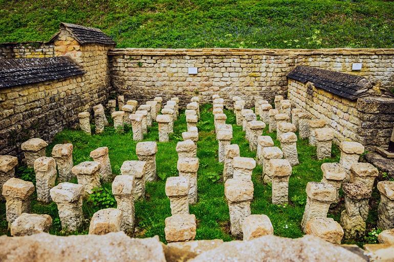 Chedworth Roman villa, nabij Chedworth