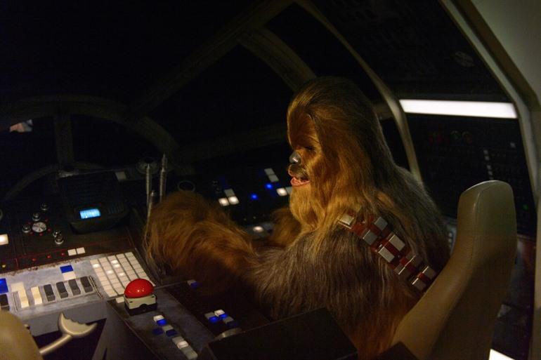 Chewbacca in Madame Tussauds, Londen