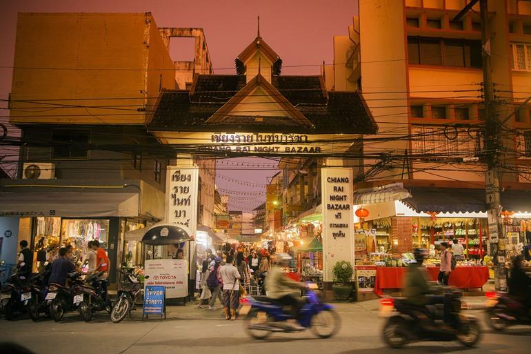 Chiang Rai Night Bazaar, Thailand