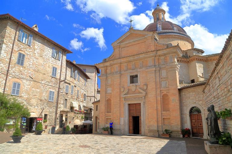 Chiesa Nuova in Assisi, Umbrië