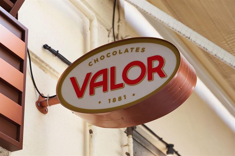 Chocolaterie Valor in Villajoyosa, Costa Blanca